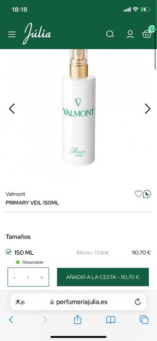 Set Valmont - Edición Dorada