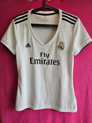 Camiseta Mujer Original Real Madrid Futbol L 49x69