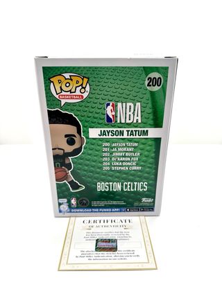 Funko Pop Jayson Tatum #200 NBA Autógrafo