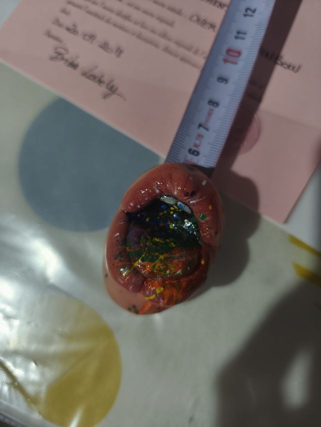 Escultura figura artista BIBSLOVELYPAM