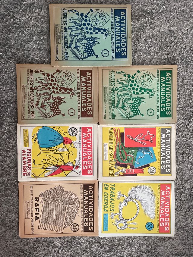 Actividades Manuales antiguas