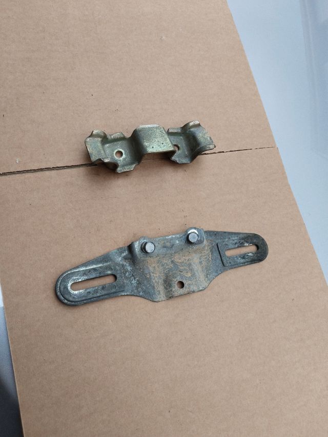 Soporte asiento matricula Yamaha virago 