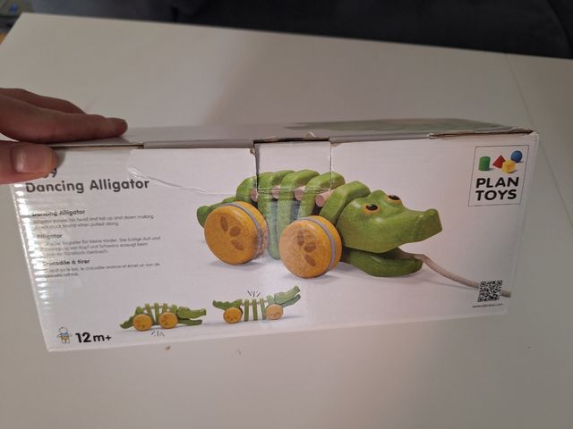 Cocodrilo PlanToys arrastre 5609