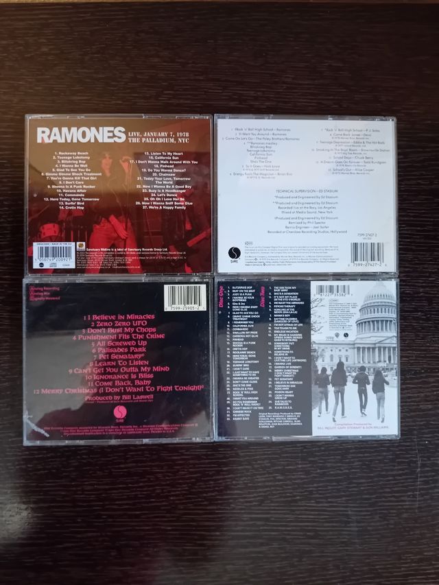Lote 15 CDs Ramones