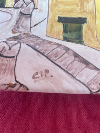 Piatto Deruta dipinto a mano