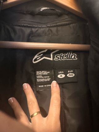 Chaquta moto alpinestar