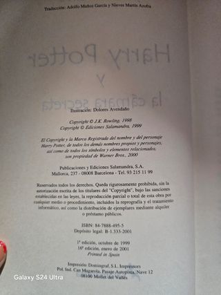 Harry Potter y la cámara secreta