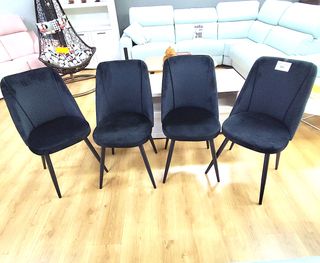 NUEVAS SILLAS DE COMEDOR O COCINA TECIOPELO✅✅🚛