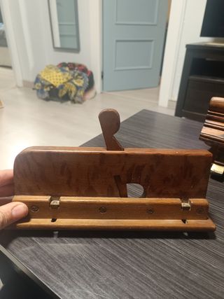 Cepillo carpintero antiguo