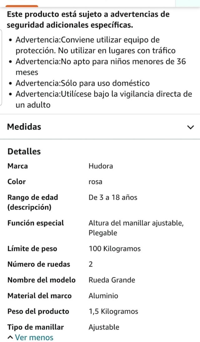 Patinete Hudora BigWheel 125