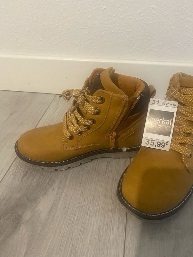Botas niño Merkal talla 31