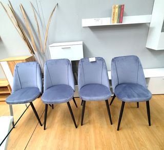 SILLAS DE TERCIOPELO A ESTRENAR!! FURNITURE✅✅🚛