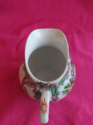 Jarra té porcelana Macao