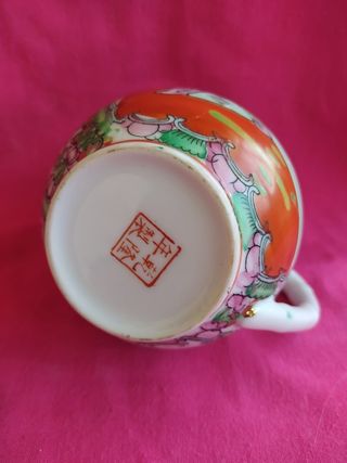 Jarra té porcelana Macao