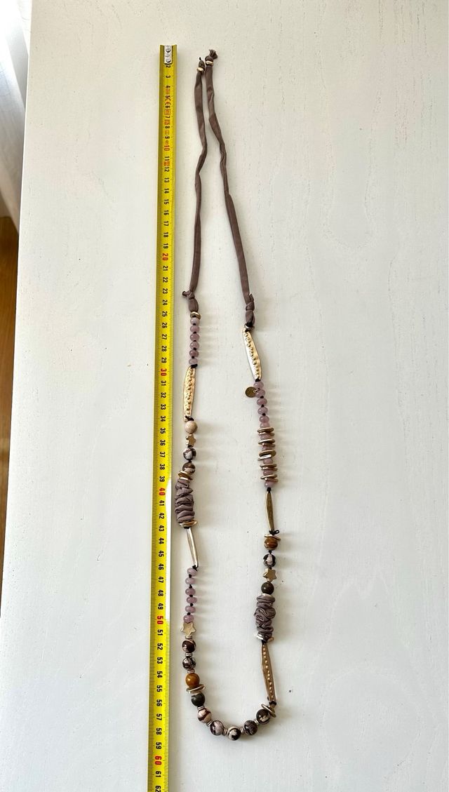 Collar Boho Chic Piedras Naturales