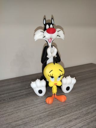 Gatto Silvestro e Tytti in stampa 3D