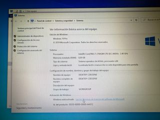 Portátil Fujitsu Intel 7 - Plata & Negro