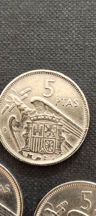 5 pesetas Francisco Franco 