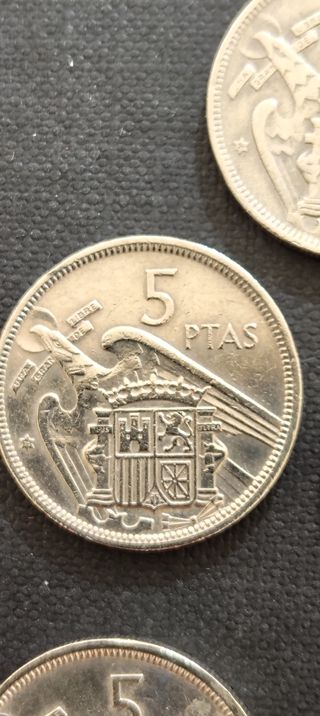 5 pesetas Francisco Franco 
