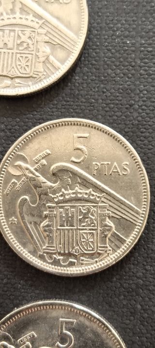 5 pesetas Francisco Franco 