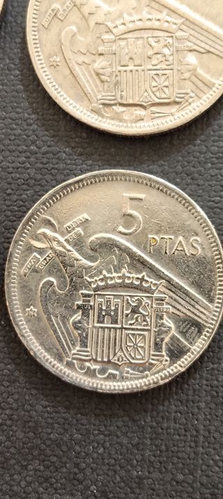5 pesetas Francisco Franco 