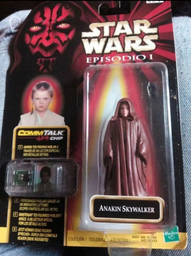 4 Figuras StarWars Episodio 1 CommTalk NUEVAS! New