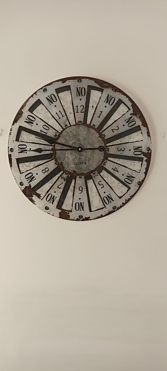 Orologio in vetro da parete