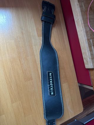 Cinturón Levantamiento Pesas Myprotein