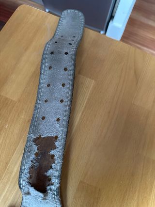 Cinturón Levantamiento Pesas Myprotein