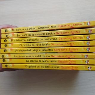 Libros de Gerónimo Stilton 