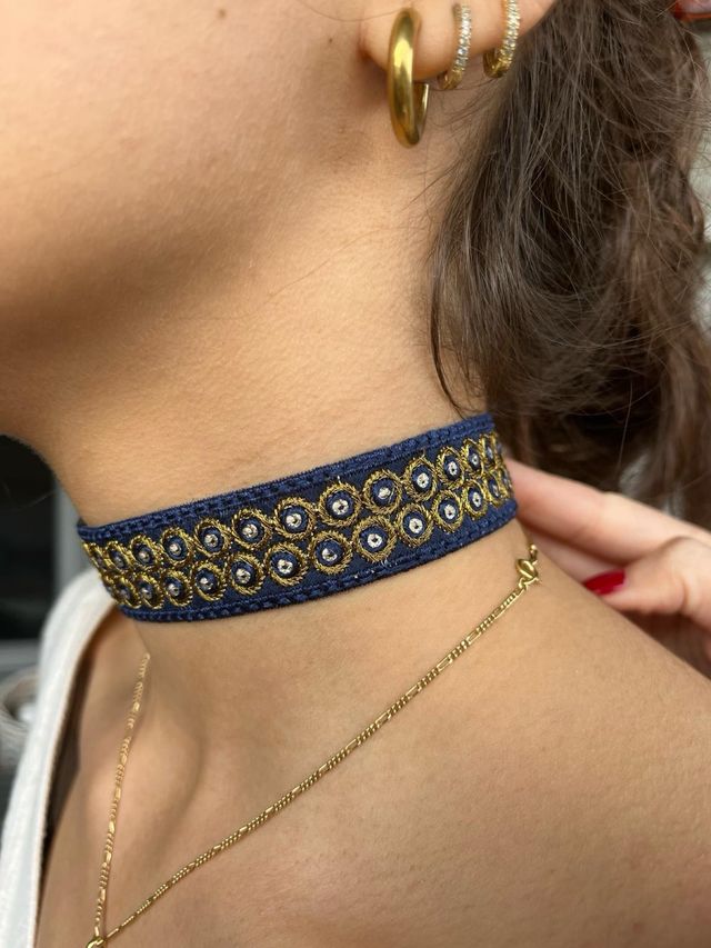 bonito Choker gargantilla
