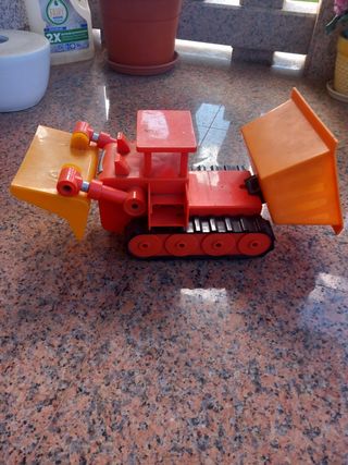 Bulldozer Juguete Vintage