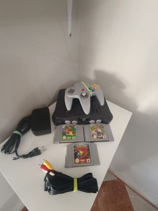 Nintendo 64. Excelente y Pack de clásicos Retro. 
