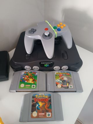 Nintendo 64. Excelente y Pack de clásicos Retro. 