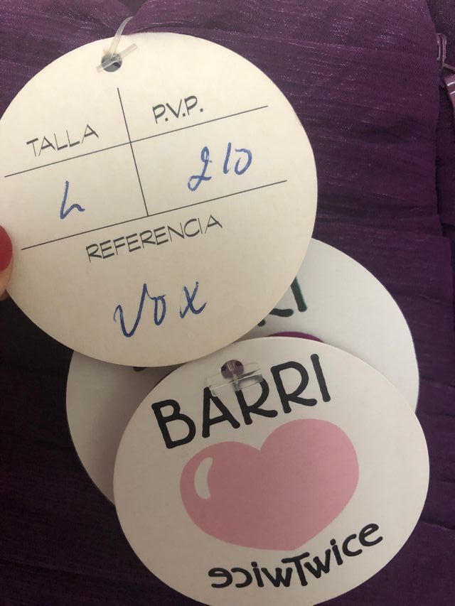 Vestido largo palabra de honor