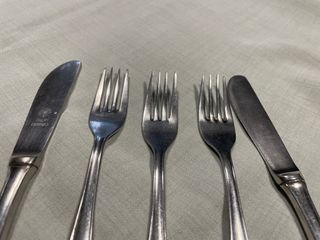 Cubiertos postre Dalia inoxidable