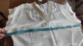 Tunica lunga beige UP