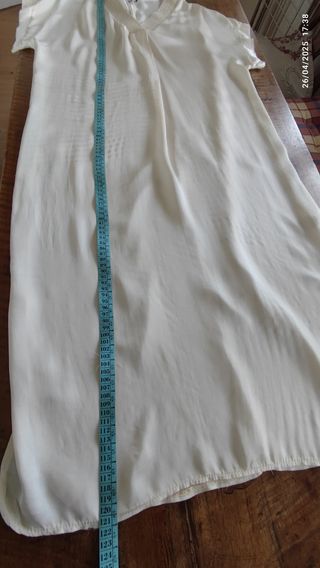 Tunica lunga beige UP