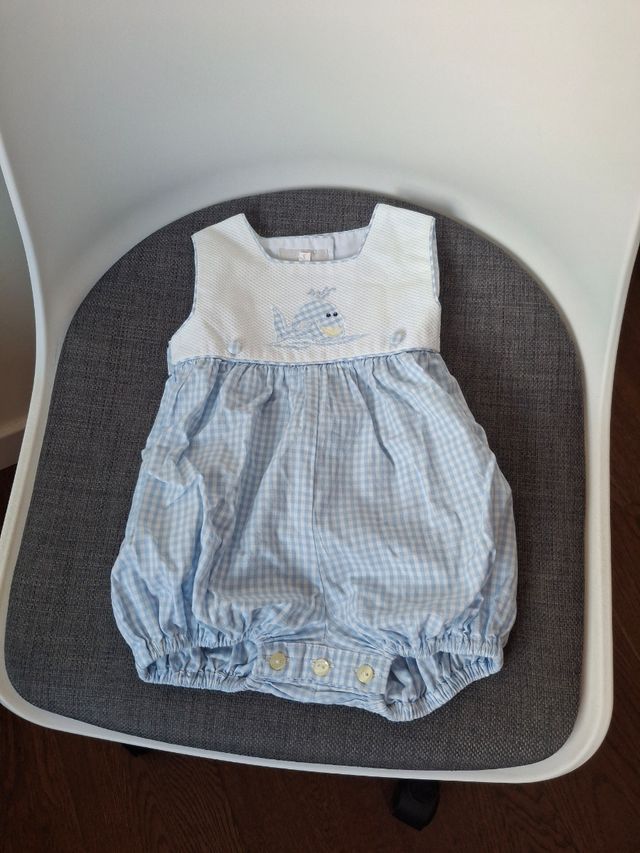 Ranita verano bebé 3 meses - Azul