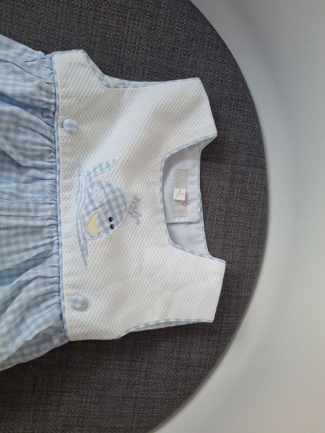 Ranita verano bebé 3 meses - Azul