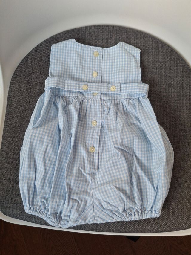 Ranita verano bebé 3 meses - Azul