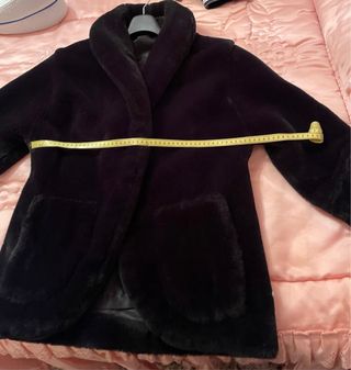 Chaqueton tipo mouton negro