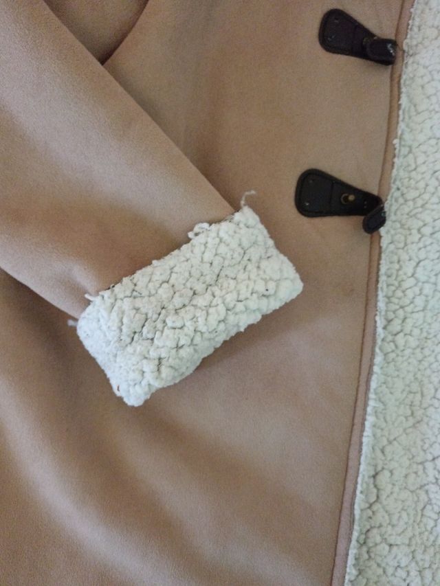 Abrigo borreguillo niña 8 años