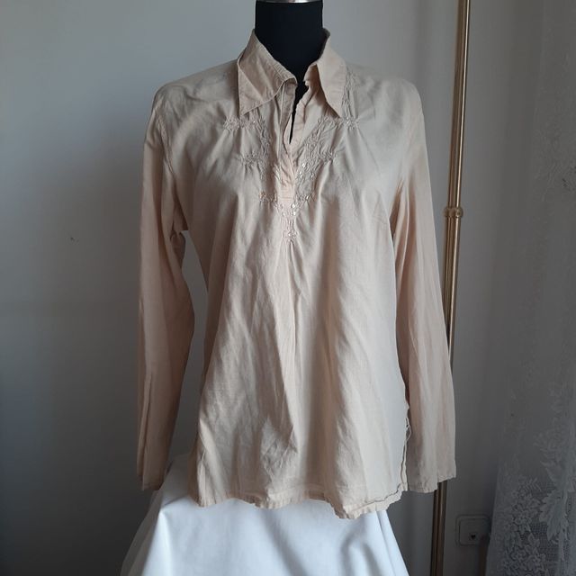 BLUSON Beige Bordado