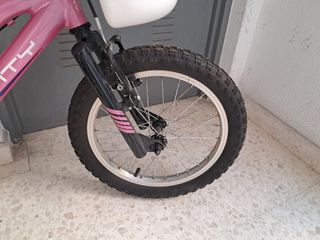 Bicicleta Monty 16" niña rosa