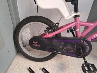 Bicicleta Monty 16" niña rosa