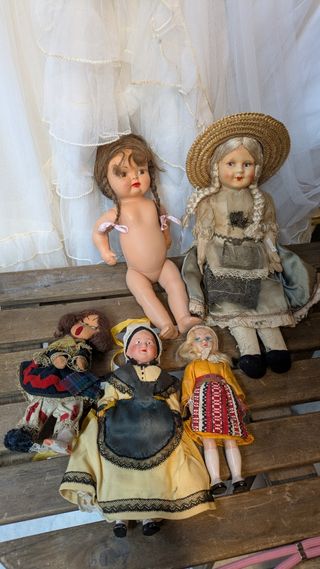 Bambole vintage da collezione
