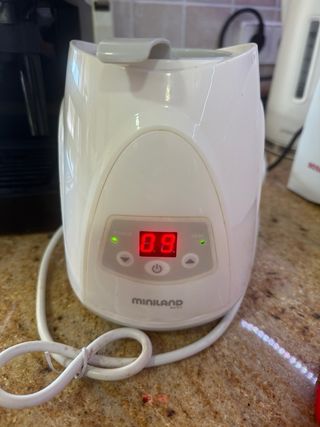 Calientabiberones Miniland y Bebedue