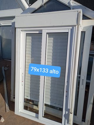 Ventana aluminio 79x133cm