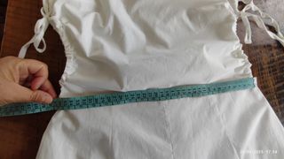 Tuta corta bianca estiva